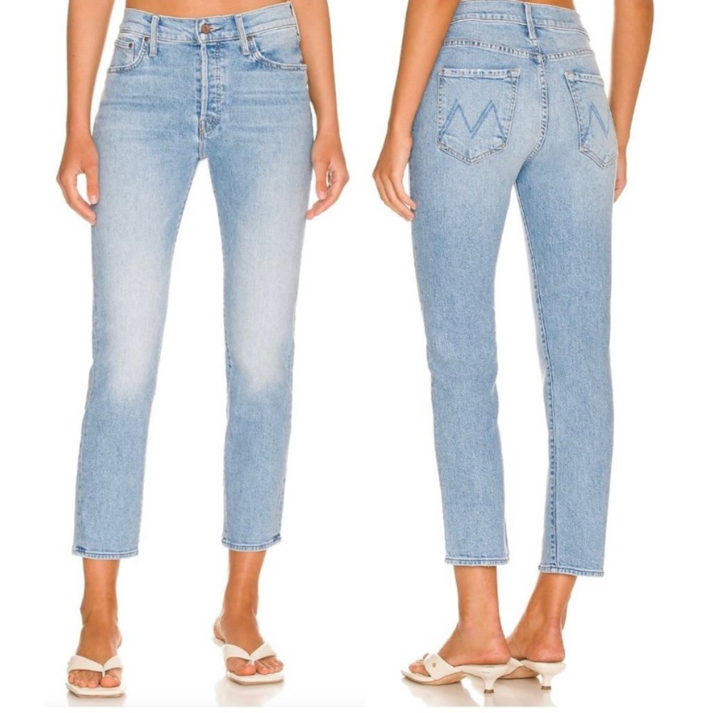 MOTHER JEANS 💙 The Scrapper Ankle 27